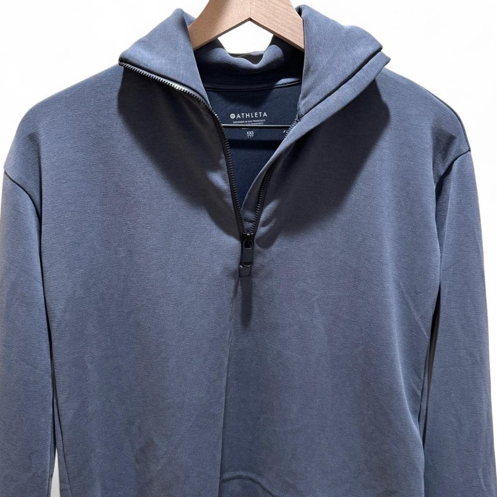 Athleta Seasoft Quarter Zip Jacket XXS - Picture 4 of 11